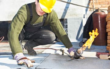 Hoyle Mill flat roof construction